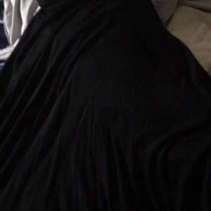 Black Maitai maxi skirt